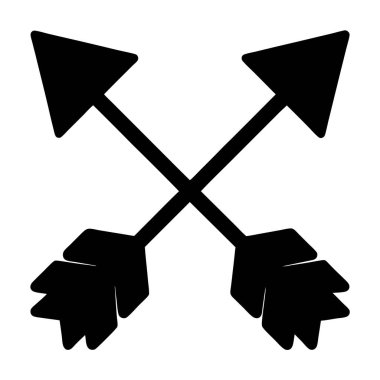 Biçimlendirilmiş Çapraz Oklar Avlanma Sembolizmi ve Tasarım Estetiği