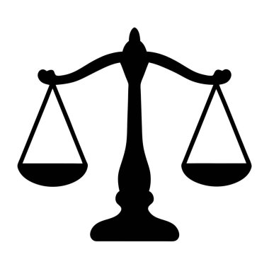 Adalet ve Toplumda Adaleti ve Adaleti Temsil Eden Silueti Ölçekle