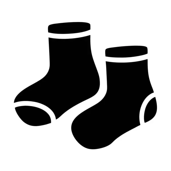 Bir çift bantlı çorap, bebekler ve bebekler için mükemmel.