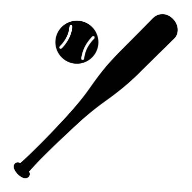 Beyzbol sopası vektör çizim