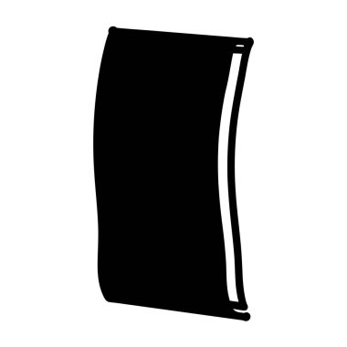 Koyu Eğri Kaydırma veya Sancak Çizimi Şekli ve Dokusuna Vurgu