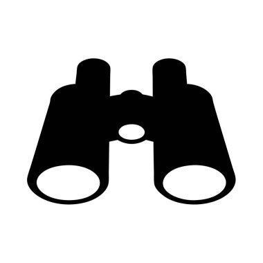 Arama, keşif, doğa gözlemi veya izleme amaçlı dürbün simgesi