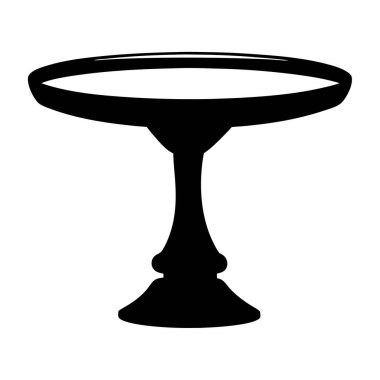 Bir Yaya Masasının Zarif Silueti, Pastaların Sergilenmesi İçin Uygun