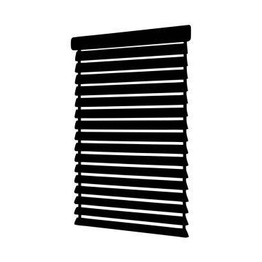 Yatay pencerenin silueti kısmen kapatır, ışık kontrolü ve mahremiyet sağlar