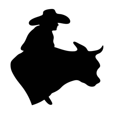 Görünür ayak izleri ve bıçaklı buldozerin stilize edilmiş siyah silueti