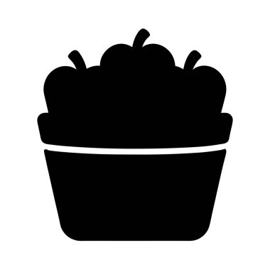 Görünür ayak izleri ve bıçaklı buldozerin stilize edilmiş siyah silueti