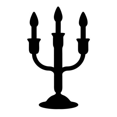 Zarif Üçlü Mum Siluet Resim Evi Dekorasyonu Masa Üstü Işıklandırma Şenlik Sembolü