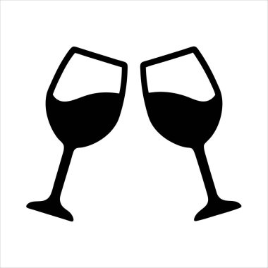 Özel bir olayı kutlamak için iki kadeh tokuşturuyoruz.