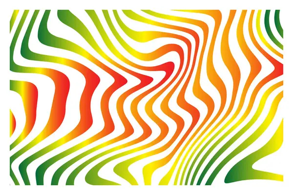 Soyut dalgalı arka plan. Optik illüzyonlu çizgili vektör çizimi