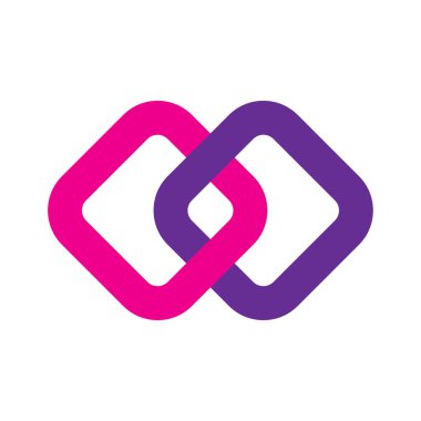 Sonsuzluk Tasarımı Vektör simgesi çizim şablonu tasarımı