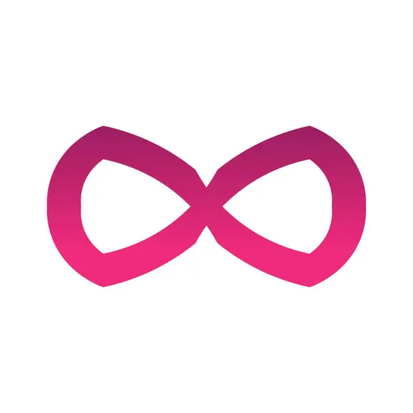 Sonsuzluk Tasarımı Vektör simgesi çizim şablonu tasarımı