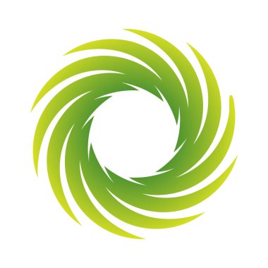 girdap logo Vektörü illüstrasyonu