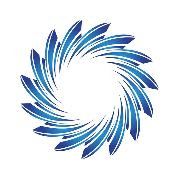 Spiral ikon. Girdap sembolü. Vektör illüstrasyon tasarımı