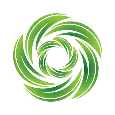 Girdap sembolü, girdap logosu temsili