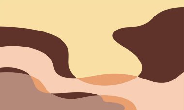 Dalgalı ve canlı arkaplan şablonu kopyalama alanı ayarlama sıvısı