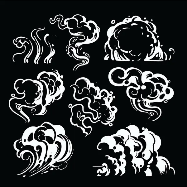 Dumanın çizim vektörü, animasyon tasarımı, illüstrasyon, karton, anime, sanat, logo tasarımı, taktik tasarım, vb..