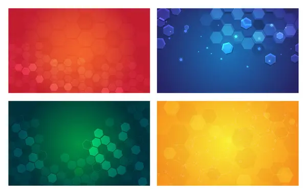 Teknoloji devresi altıgen siber fütüristik arka plan vektörü