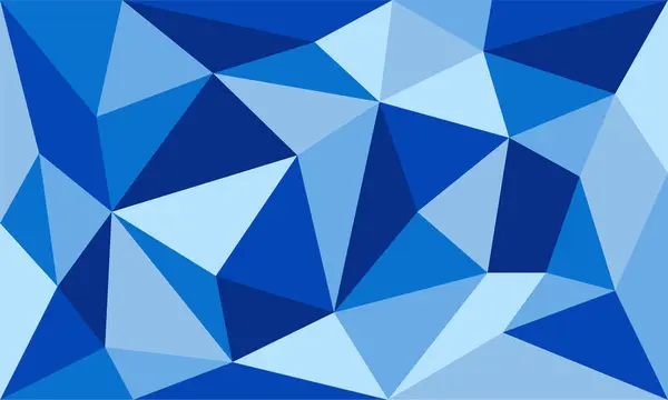 mavi soyut çokgen arkaplan. Tasarımınız için vektör illüstrasyonu.