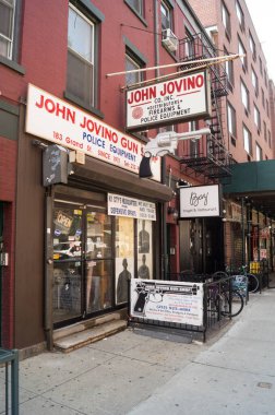 New York Şehri. 8 Ağustos 2018. New York 'taki eski cephanelik.