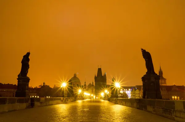 Czech Cumhuriyeti 'ndeki Prag Köprüsü