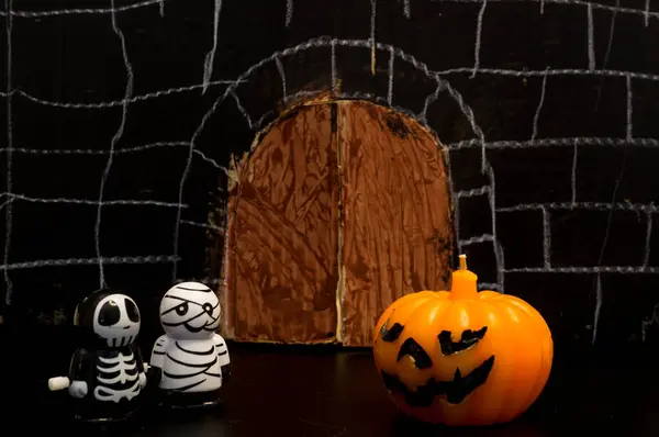 Cadılar bayramı balkabağı ve jack - o - fener