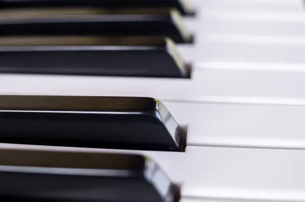 piyano tuşları - yukarı görünüm