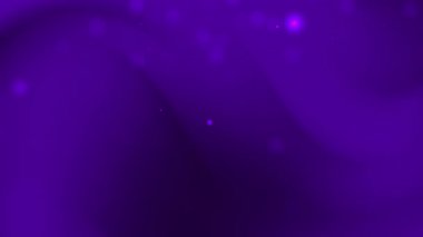 Canlandırılmış beyaz nokta parçacıkları ile mor arkaplan. Dijital sunumlar için mükemmel arka plan, web sitesi afişleri, sosyal medya iletileri ve animasyon duvar kağıtları.