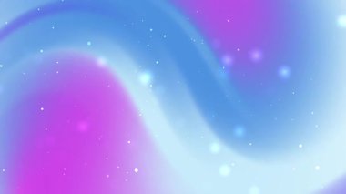 Beyaz noktalı mavi ve mor gradyan, sunumlar, posterler, dijital tasarımlar, web arkaplanları ve sosyal medya grafikleri için mükemmel. 4K döngü arkaplan canlandırması.