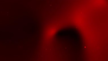 Kırmızı ve siyah soyut arkaplan, bulanık kırmızı daireler ve lekeler. Modern tasarımlar, arka planlar ve şenlikli kavramlar için uygundur. 4K döngü arkaplan canlandırması.