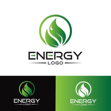 Yeşil Enerji Logosu Yenilenebilir Enerji Logosu