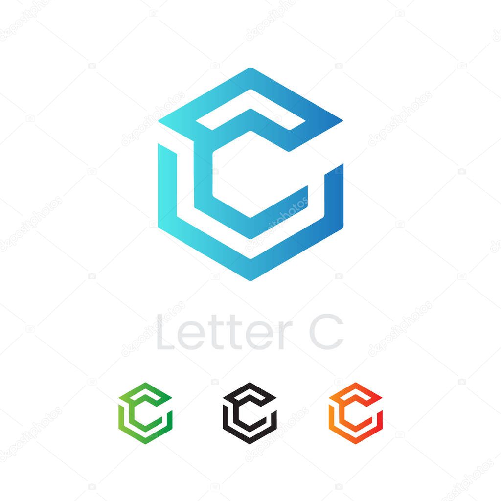 Letter CS Logo Design Letter CS SC Logo