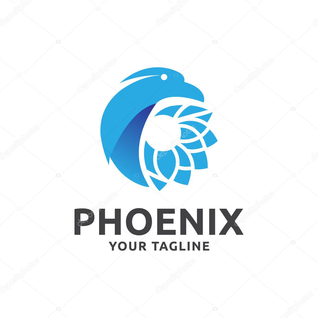 Phoenix Logo Design Firebird Logo