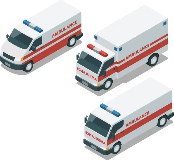 Isometric ambulans aracı ayarlandı