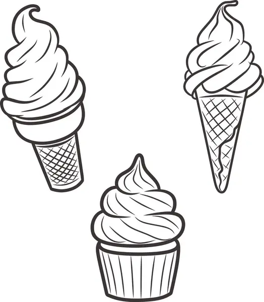 vektör dondurma kümesi