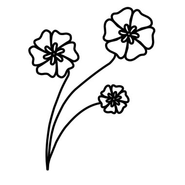 Küçük Çiçek Elementlerinin Özet Vektör Üçlüsü