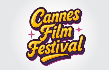 Film festivalinin vektör logosu