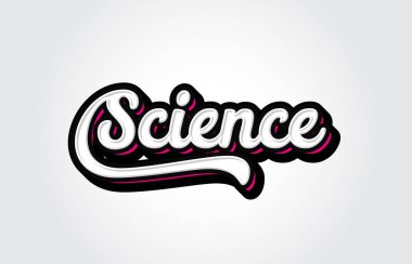 Bilim logosunun vektör çizimi