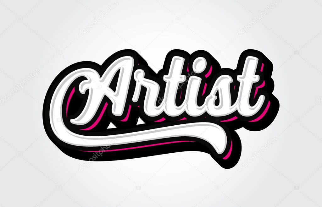 Artist Hand Lettering logo