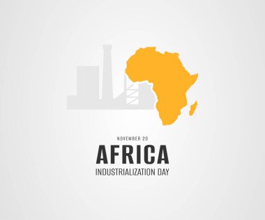 Afrika Endüstrileşme Günü illüstrasyonu