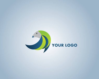 kuşlu kuş logosu tasarımı