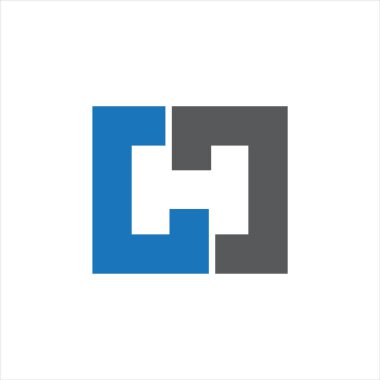 CHC Harf monogramı İlk Logo Tasarım Şablonu Vektör İllüstrasyonu. CHC zarif ve Profesyonel simge dekoru