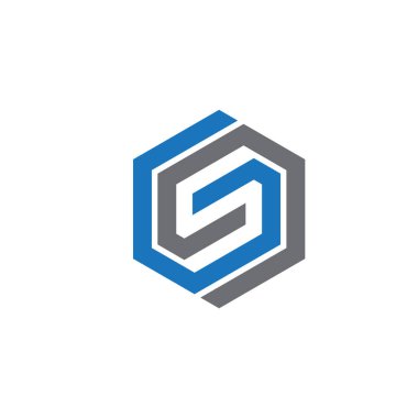 GSG Harf monogramı İlk Logo Tasarım Şablonu Vektör İlülasyonu. GSG zarif ve Profesyonel simge dekoru