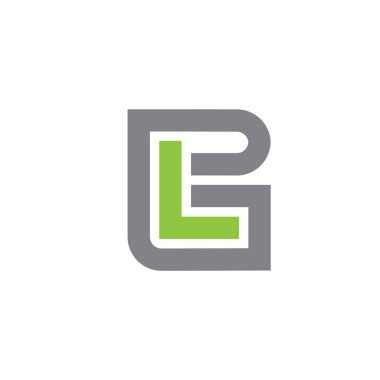 PLG Harf monogramı İlk Logo Tasarım Şablonu Vektör İlülasyonu. PLG zarif ve Profesyonel simge dekoru