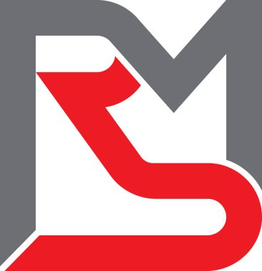 RMD Harf Monogramı İlk Logo Tasarım Şablonu Vektör İllüstrasyonu. RMD zarif ve Profesyonel simge dekoru