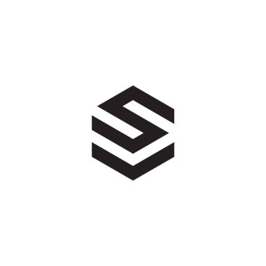 SV Harf monogramı İlk Logo Tasarım Şablonu Vektör İllüstrasyonu. SV zarif ve Profesyonel simge dekoru