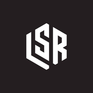 LSR Letter monogramı İlk Logo Tasarım Şablonu Vektör İlülasyonu. LSR zarif ve Profesyonel simge arzusu