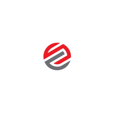 SU Letter monogramı İlk Logo Tasarım Şablonu Vektör İllüstrasyonu. SU zarif ve Profesyonel simge dekoru
