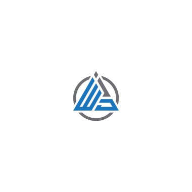 WDI Letter monogramı İlk Logo Tasarım Şablonu Vektör İllüstrasyonu. WDI zarif ve Profesyonel simge dekoru