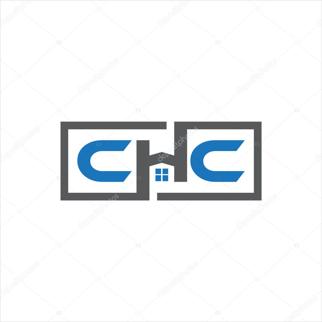 CHC Letter monogram Initial Logo Design Template Vector Illustration. CHC elegant and Professional icon desig