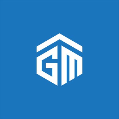 AGM Harf monogramı İlk Logo Tasarım Şablonu Vektör İllüstrasyonu. AGM zarif ve Profesyonel simge arzusu